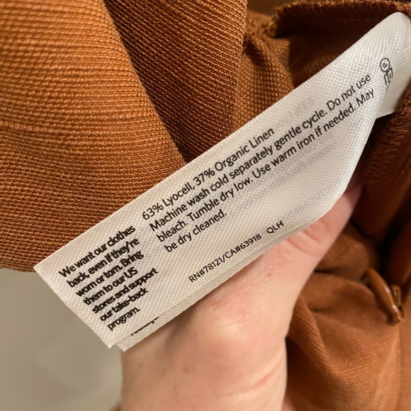 Eileen Fisher *NWT* Med Linen Jumpsuit 🥰 - Picture 7 of 7